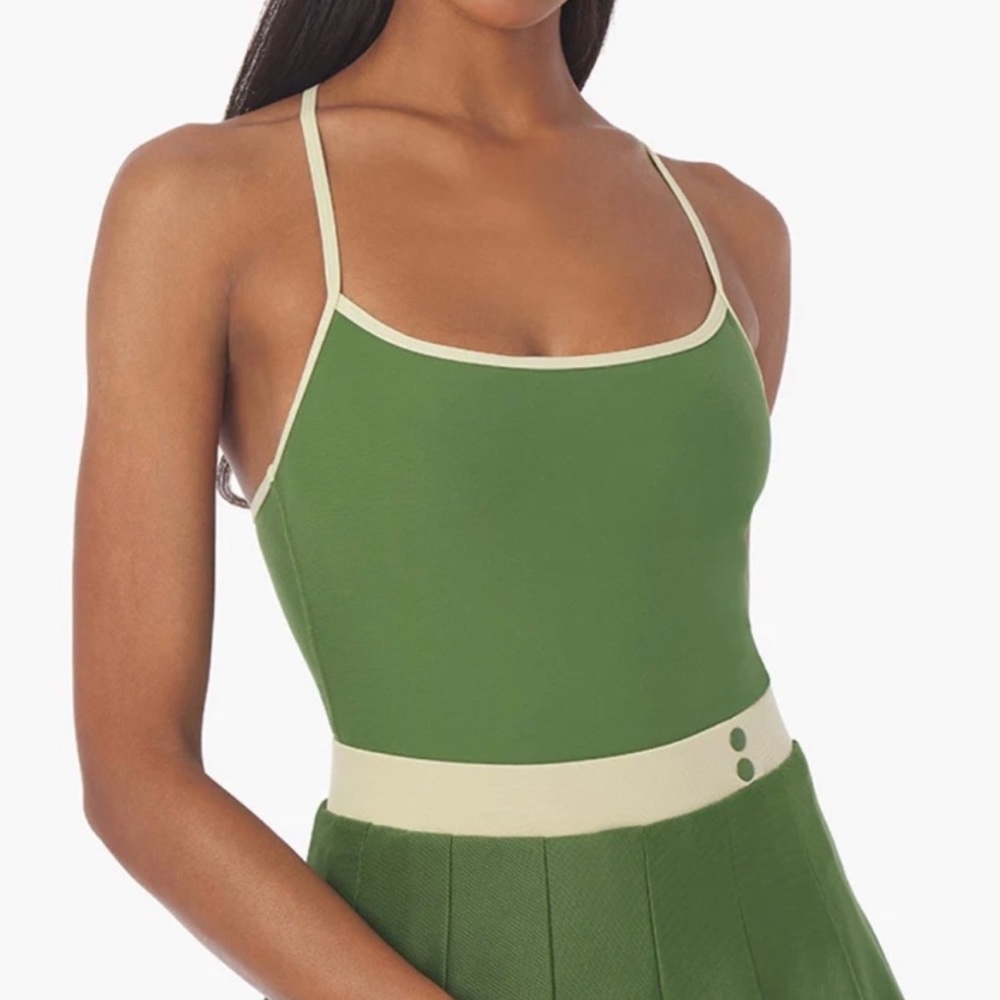 WeWoreWhat Green Racerback Tank